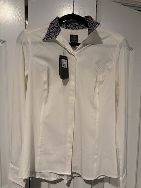 Noble outfitters women’s equestrian show shirt
